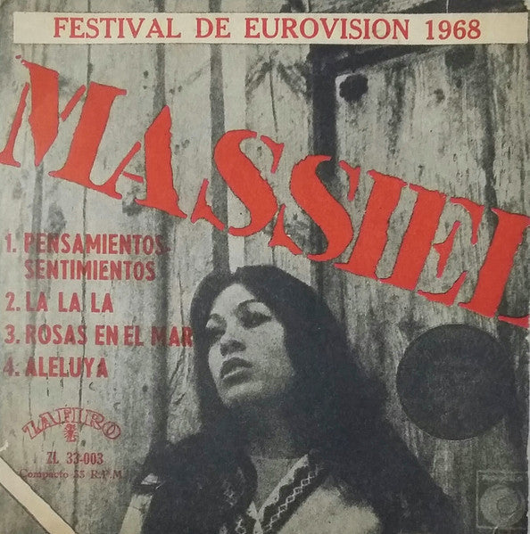 Massiel - Festival De Eurovision 1968 (VG) (Vinyl LP)
