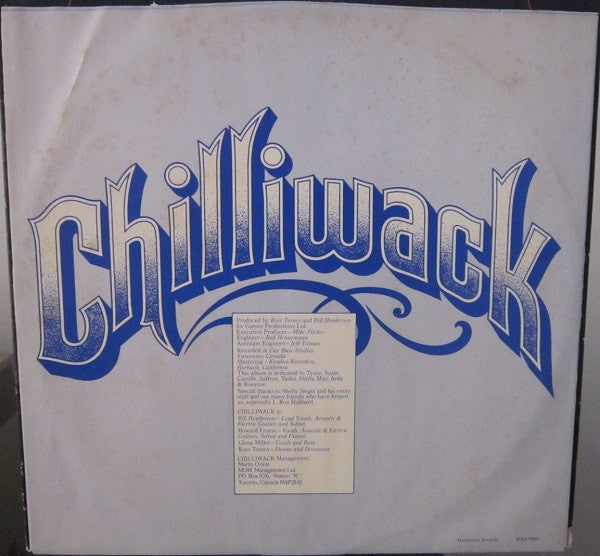 Chilliwack - Dreams, Dreams, Dreams (VG+) (Vinyl LP)