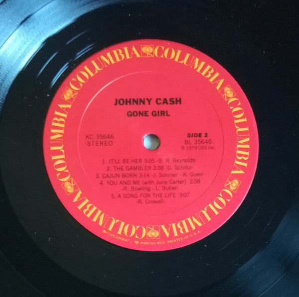 Cash, Johnny - Gone Girl (Vinyl, VG+) (Vinyl LP)