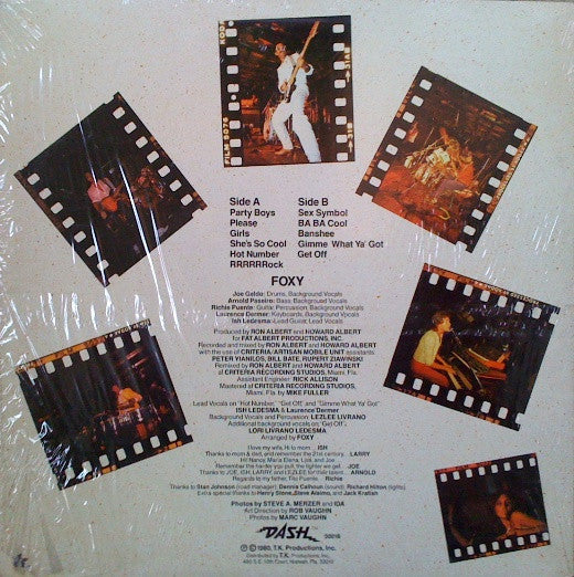 Foxy - Live (VG+) (Vinyl LP)