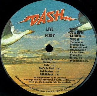 Foxy - Live (VG+) (Vinyl LP)