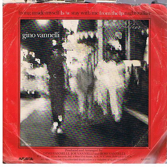 Vannelli, Gino - Living Inside Myself (VG+) (Vinyl LP)