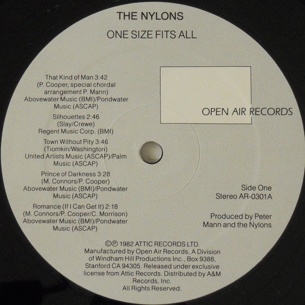 Nylons - One Size Fits All (VG+) (Vinyl LP)