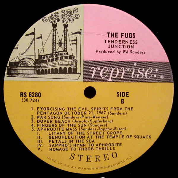 Fugs - Tenderness Junction (VG) (Vinyl LP)