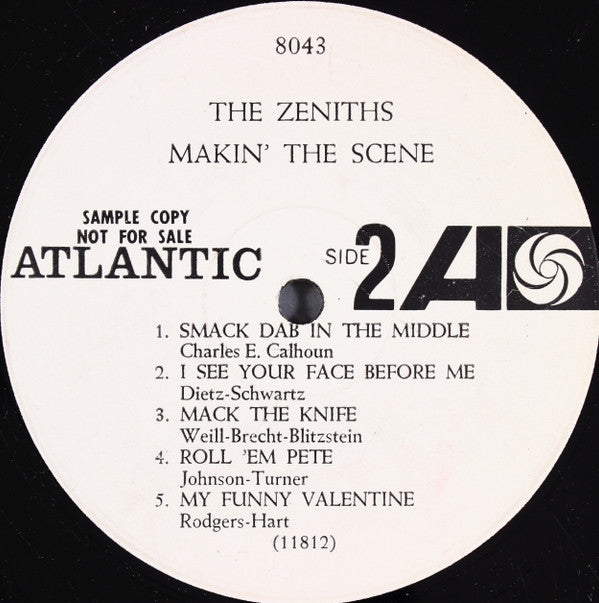 Zeniths - Makin' The Scene (VG) (Vinyl LP)
