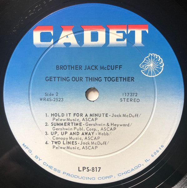 McDuff, Brother Jack - Getting Our Thing Together (Vinyl, VG) (Vinyl LP)