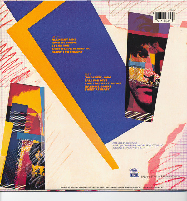 Squier, Billy - Signs Of Life (VG) (Vinyl LP)