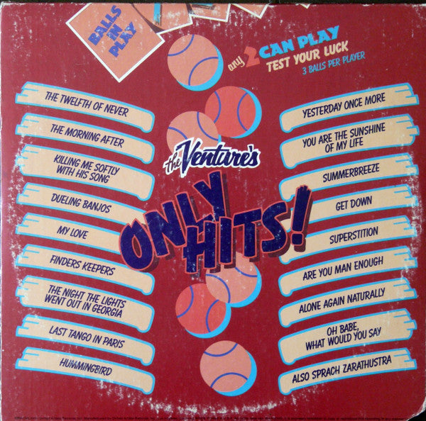 Ventures - Only Hits! (Vinyl, VG) (Vinyl LP)
