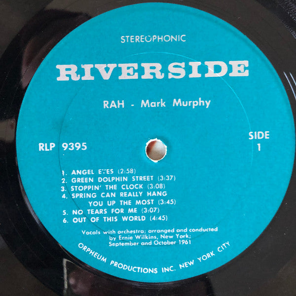 Murphy, Mark - Rah (VG+) (Vinyl LP)