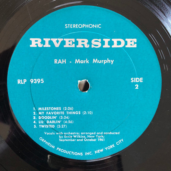 Murphy, Mark - Rah (VG+) (Vinyl LP)