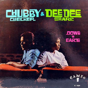 Chubby Checker & Dee Dee Sharp - Down To Earth (VG) (Vinyl LP)
