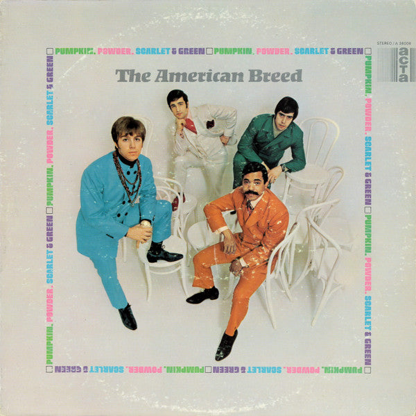 American Breed - Pumpkin, Powder, Scarlet & Green (Vinyl, VG+) (Vinyl LP)