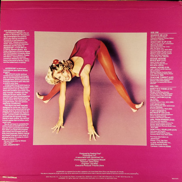Missett, Judi Sheppard - Jazzercise (Vinyl, VG) (Vinyl LP)