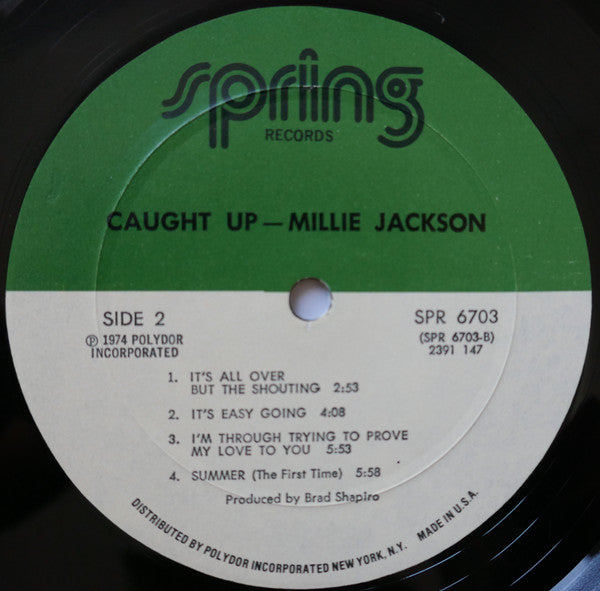 Jackson, Millie - Caught Up (Vinyl, VG+) (Vinyl LP)