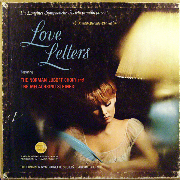 Luboff, Norman Choir And The Melachrino Strings - Love Letters (VG+) (Vinyl LP)