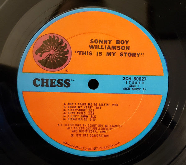 Williamson, Sonny Boy - This Is My Story (Vinyl, VG+) (Vinyl LP)