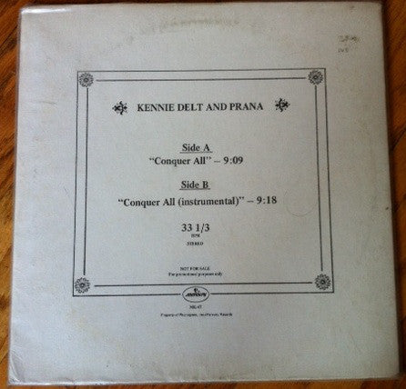 Delt, Kennie And Prana  - Conquer All (Vinyl, VG+) (Vinyl LP)