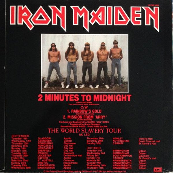 Iron Maiden - 2 Minutes To Midnight (Vinyl, M) (Vinyl LP)