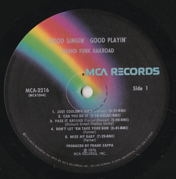 Grand Funk Railroad - Good Singin' Good Playin' (Vinyl, VG+) (Vinyl LP)