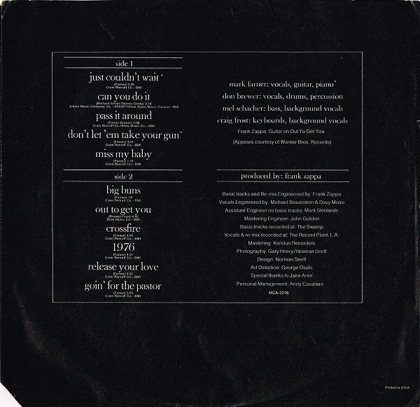 Grand Funk Railroad - Good Singin' Good Playin' (Vinyl, VG+) (Vinyl LP)