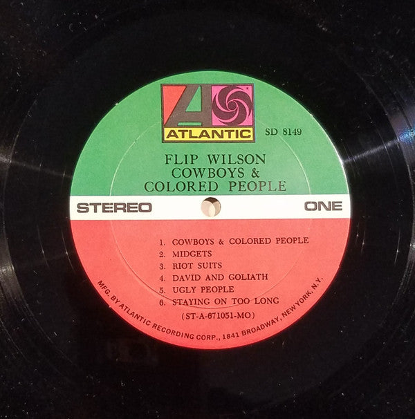 Wilson, Flip - Cowboys & Colored People (VG+) (Vinyl LP)