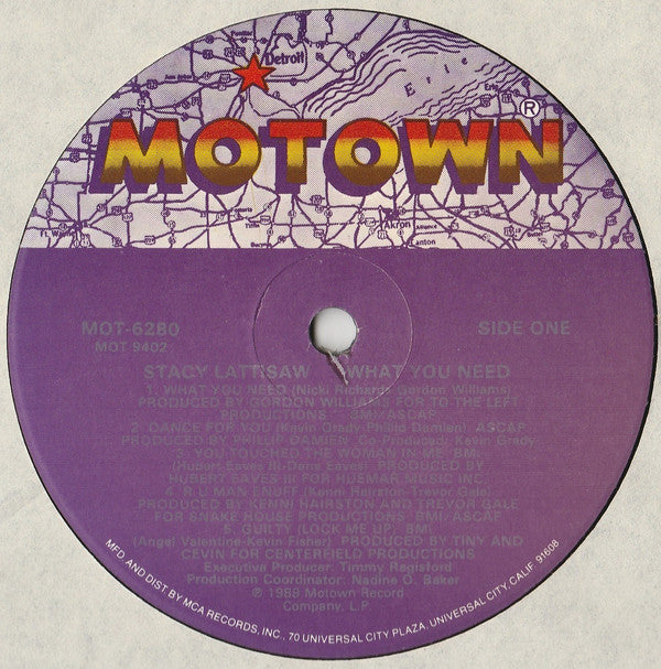 Lattisaw, Stacy - What You Need (VG) (Vinyl LP)