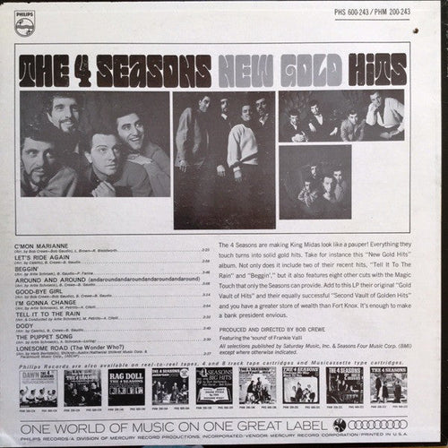 4 Seasons - New Gold Hits (M) (Vinyl LP)