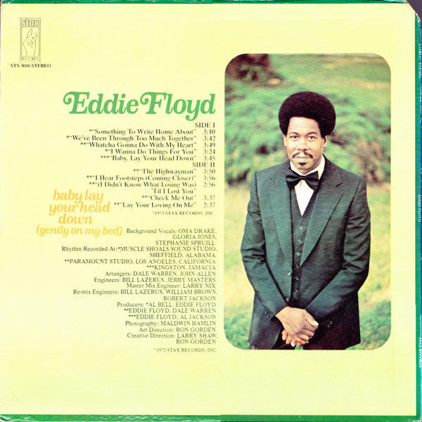 Floyd, Eddie - Baby Lay Your Head Down (Gently On My Bed) (VG) (Vinyl LP)