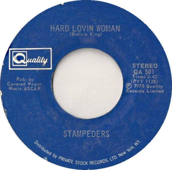 Stampeders - Hit The Road Jack / Hard Lovin Woman (VG) (Vinyl LP)