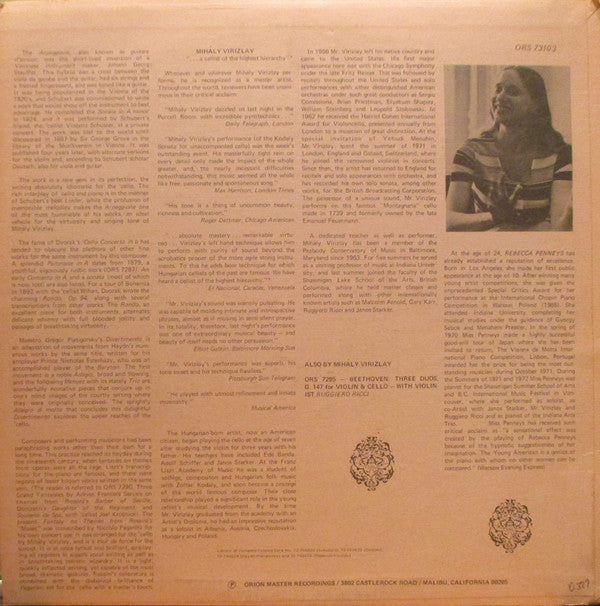 Virizlay - The Art Of Mihaly Virizlay (VG+) (Vinyl LP)