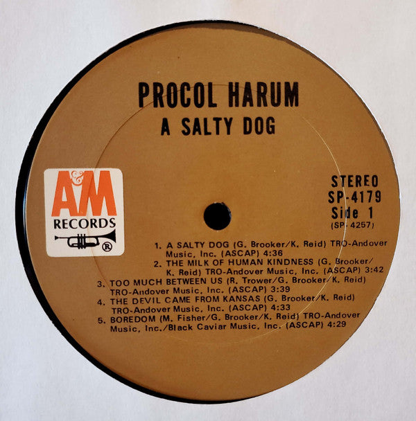 Procol Harum - A Salty Dog (VG) (Vinyl LP)