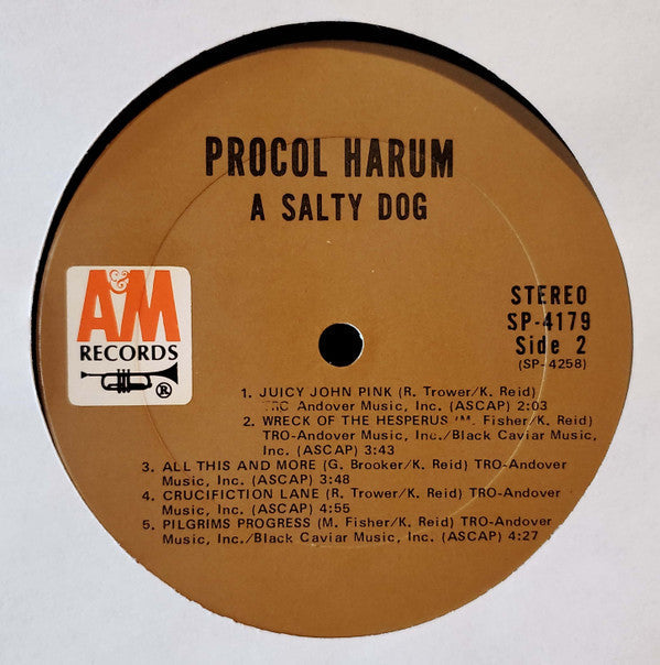 Procol Harum - A Salty Dog (VG) (Vinyl LP)