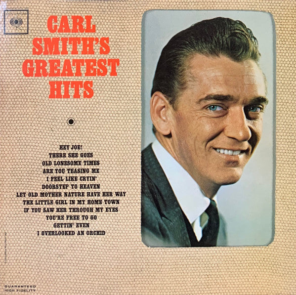 Smith, Carl - Carl Smith's Greatest Hits (Vinyl, VG) (Vinyl LP)