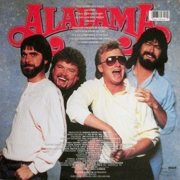 Alabama - The Touch (VG+) (Vinyl LP)