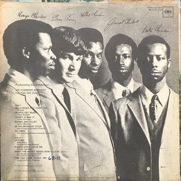 Chambers Brothers - The Time Has Come (Vinyl, VG) (Vinyl LP)