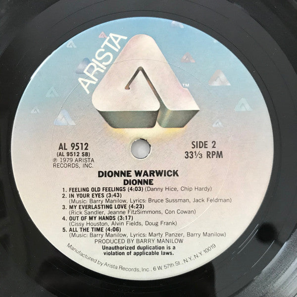 Warwick, Dionne - Dionne (Vinyl, VG+) (Vinyl LP)