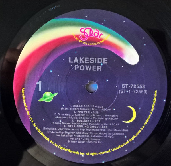 Lakeside - Power (VG+) (Vinyl LP)