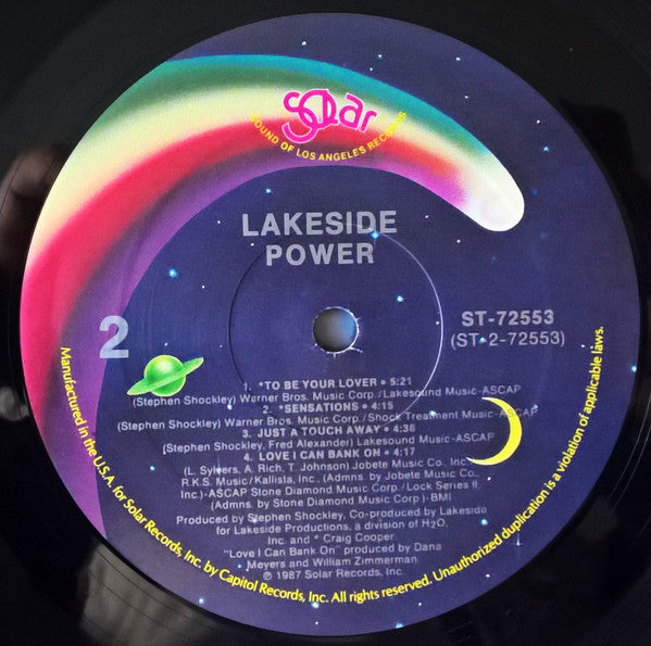 Lakeside - Power (VG+) (Vinyl LP)