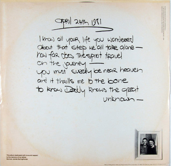 Springfield, Rick - Success Hasn't Spoiled Me Yet (Vinyl, VG) (Vinyl LP)