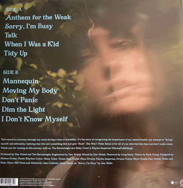 Harmaleighs - She Won't Make Sense (Vinyl, NM or M-) (Vinyl LP)