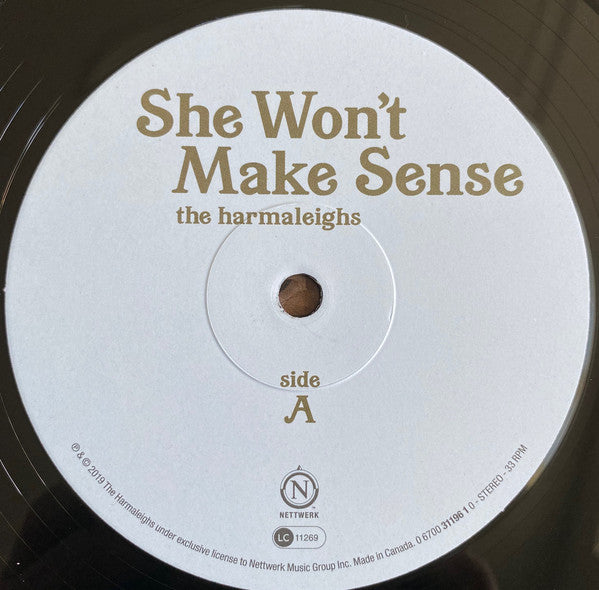 Harmaleighs - She Won't Make Sense (Vinyl, NM or M-) (Vinyl LP)