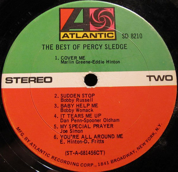 Sledge, Percy - The Best Of Percy Sledge (Vinyl, VG) (Vinyl LP)