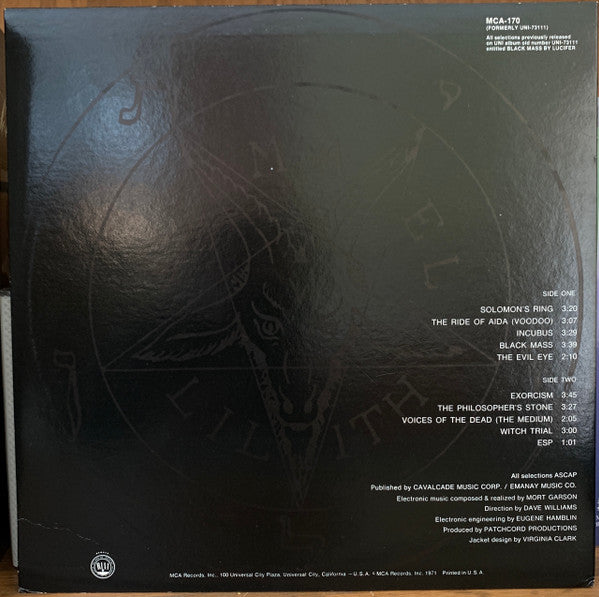Lucifer  - Black Mass (VG+) (Vinyl LP)