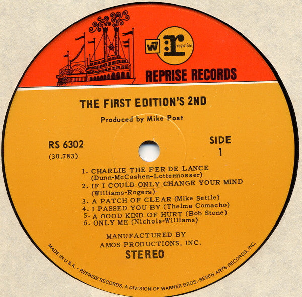 First Edition - The First Edition's 2nd (VG+) (Vinyl LP)