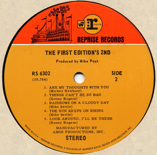 First Edition - The First Edition's 2nd (VG+) (Vinyl LP)