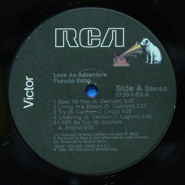 Pseudo Echo - Love An Adventure (VG+) (Vinyl LP)
