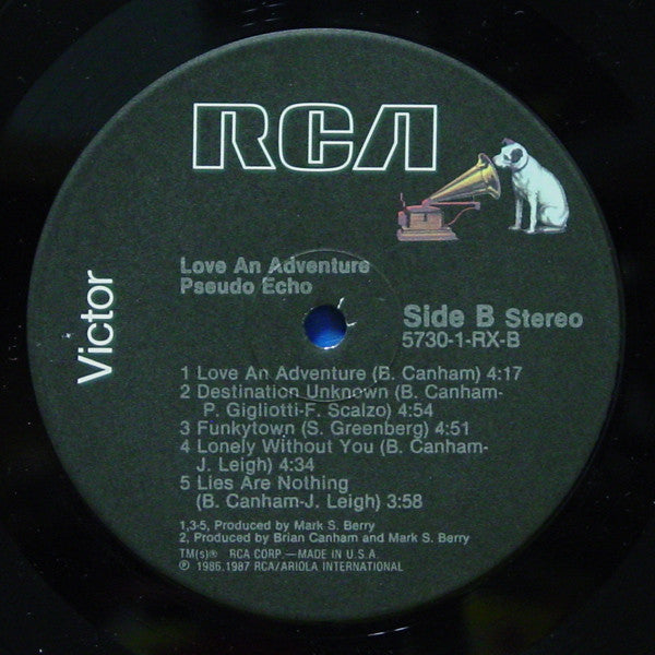 Pseudo Echo - Love An Adventure (VG+) (Vinyl LP)