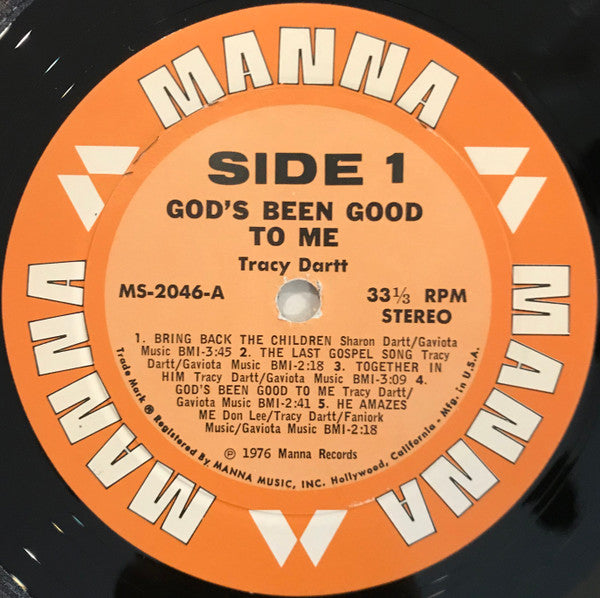 Dartt, Tracy - God's Been Good To Me (VG) (Vinyl LP)