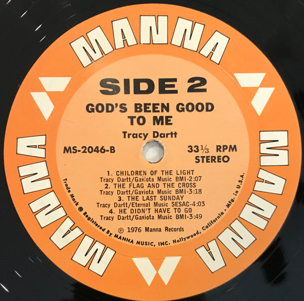 Dartt, Tracy - God's Been Good To Me (VG) (Vinyl LP)