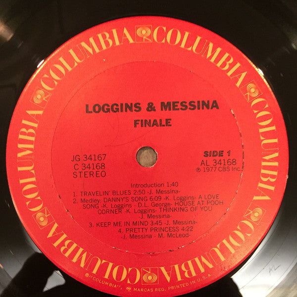 Loggins And Messina - Finale (Vinyl, VG+) (Vinyl LP)